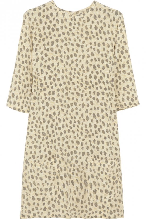 Equipment Leopard Print Mini Dress