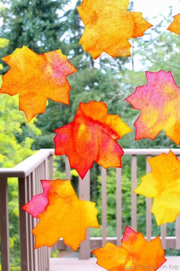 Leaf Suncatchers