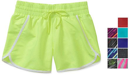 Danskin Now Women's Woven Running Shorts, 2-Pack from Walmart