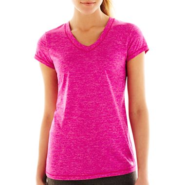 Xersion Melange Short-Sleeve Tee from JC Penney