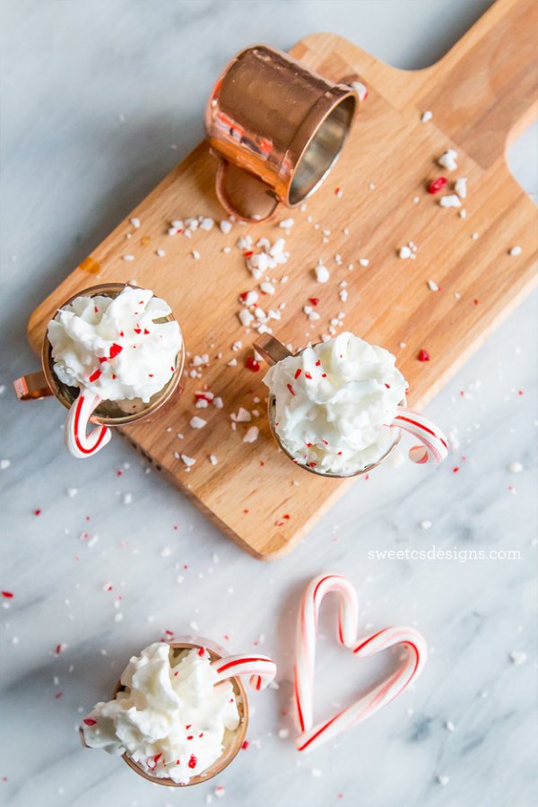 Peppermint Hot Cocoa Shooters