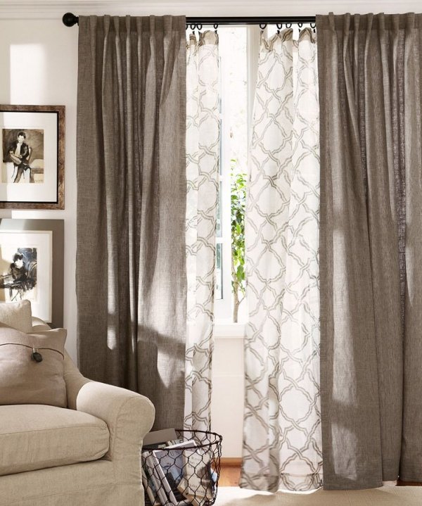 Layered Curtains