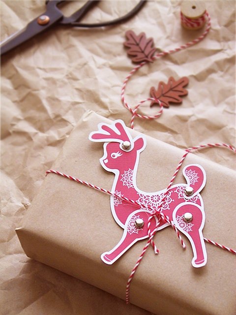 Reindeer Tags