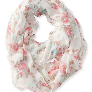 Aeropostale Rose Infinity Scarf