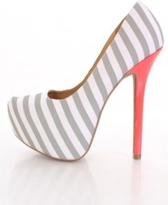 Light Grey Striped