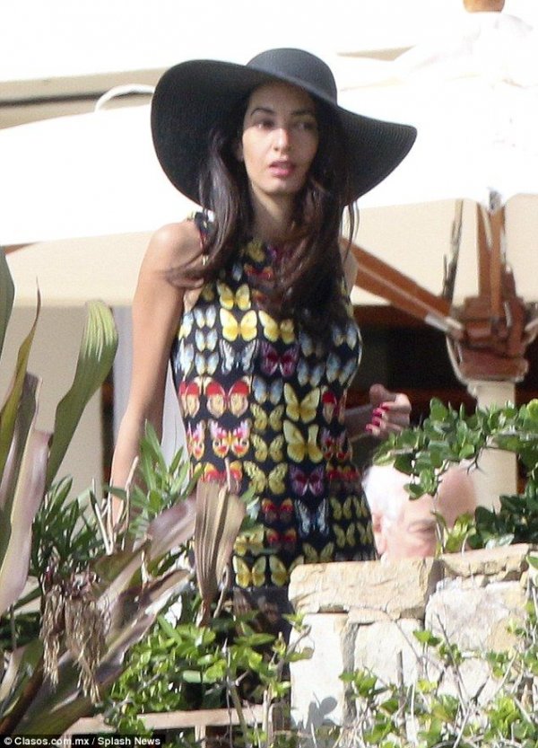 Amal Clooney Looking Gorgeous and Summery