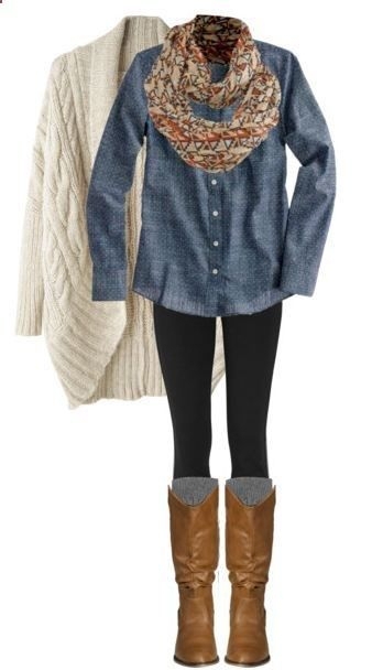 Sweater over Denim