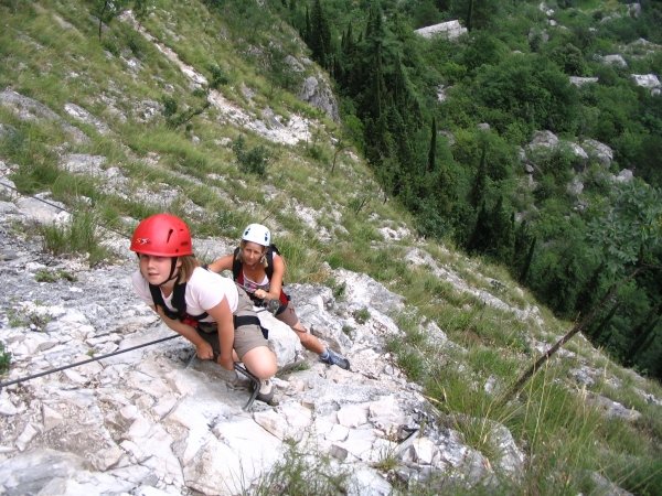 Long-distance Hikes and Long-distance Swimming in Italy’s via Ferrata, Dolomites, and Aeolian Islands
