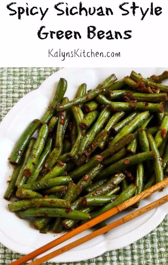 Spicy Sichuan Style Green Beans