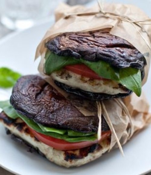 Portobello Mushroom Sandwich