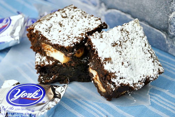 York Peppermint Patty Brownies