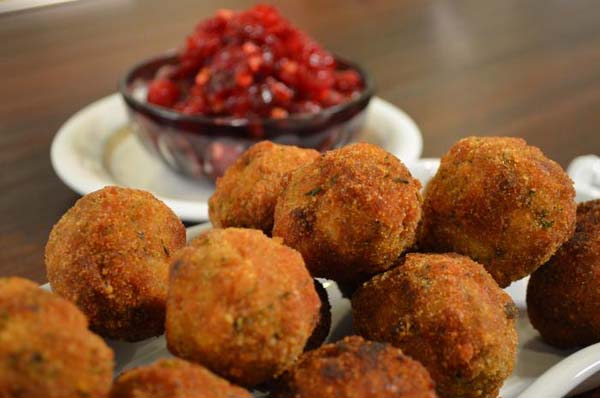 Fried Stuffing Bites