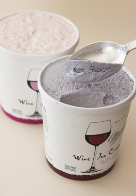 Wine Ice Cream