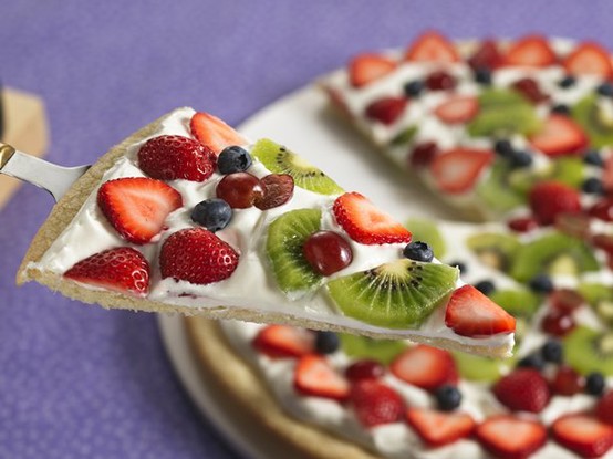 Cream Cheese Fruit Pizza