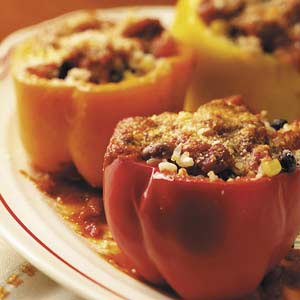 Vegetarian Stuffed Peppers Recipe