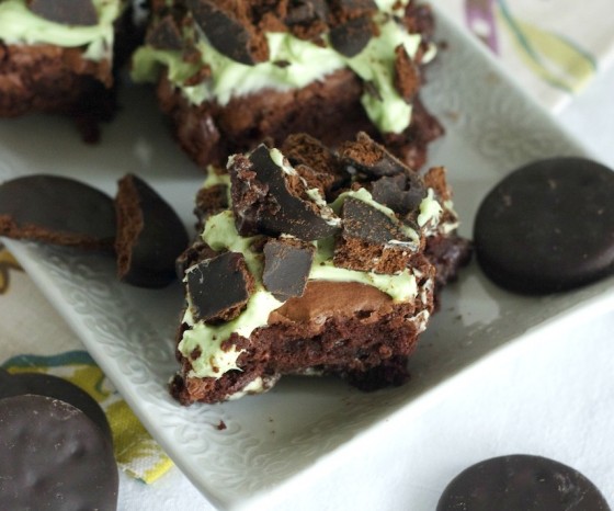 Thin Mint Brwnies