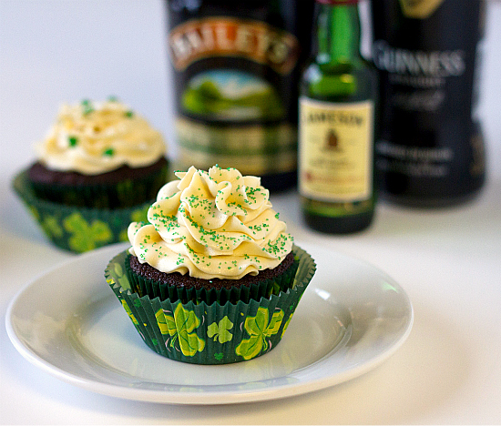 Irish Car Bomb Cupcakes