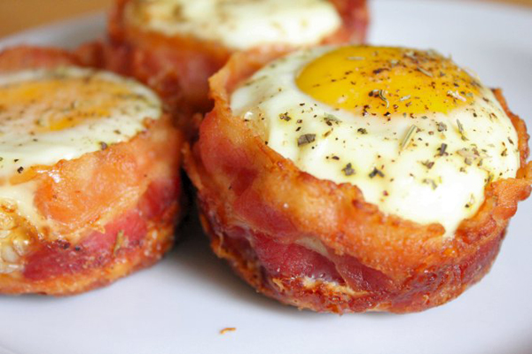 Bacon and Egg Cups