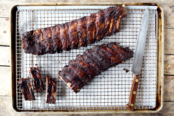 Cocoa-Rubbed Baby Back Ribs