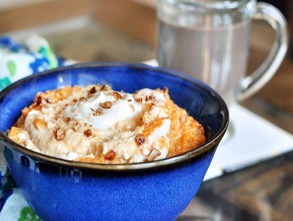 Pumpkin Bread in a Bowl