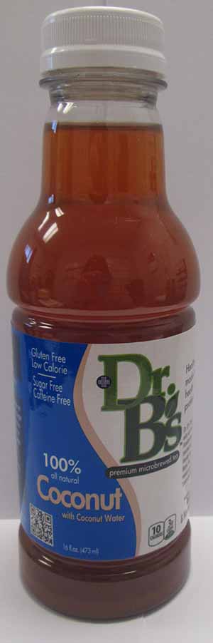 Dr. B’s Coconut Water Microbrewed Gluten-Free Tea