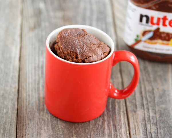 Nutella Mug Cake