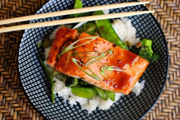 Pineapple Teriyaki Salmon