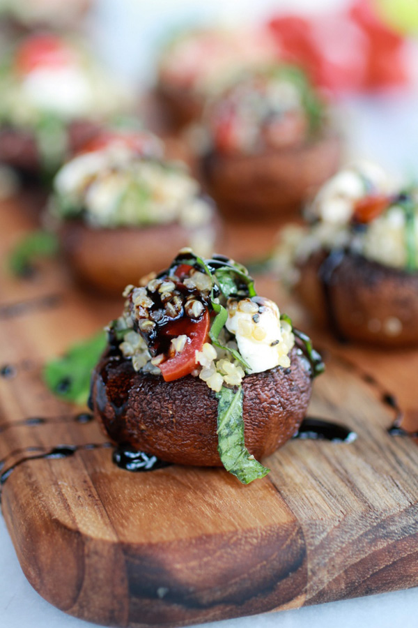 Grilled Stuffed Mushroom