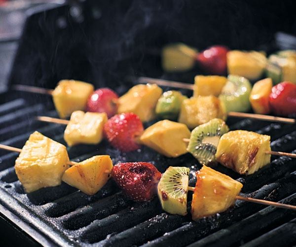 Grilled Fruit Kabobs