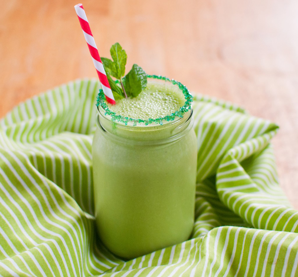 Healthy Protein Shamrock Shake