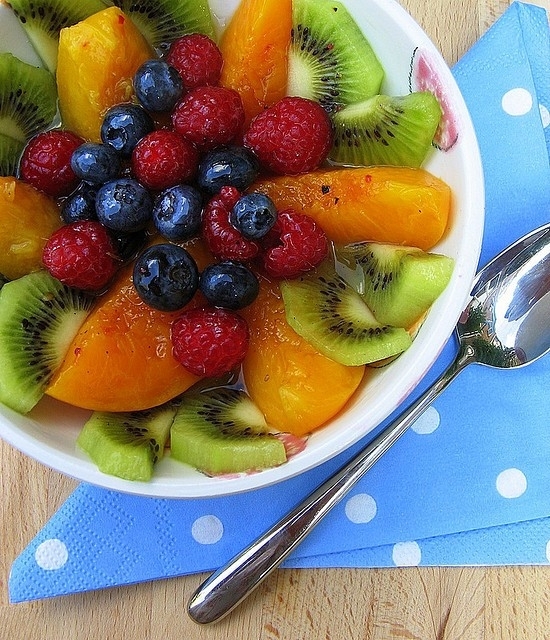 Fruit Salad with Honey Dressing