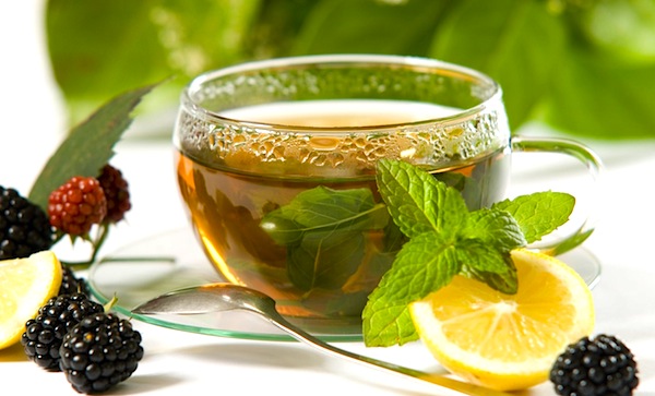 Green Tea with Stevia and Lemon