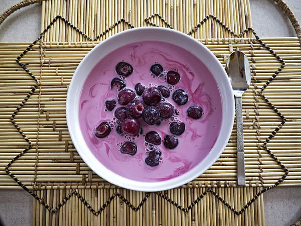 Hungarian Cold Sour Cherry Soup