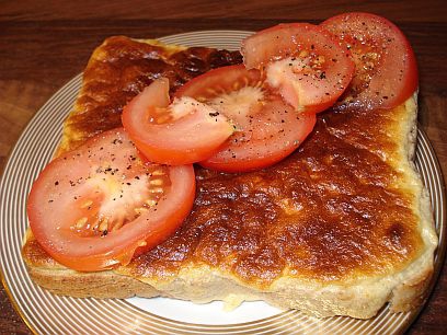 Tomato Rarebit