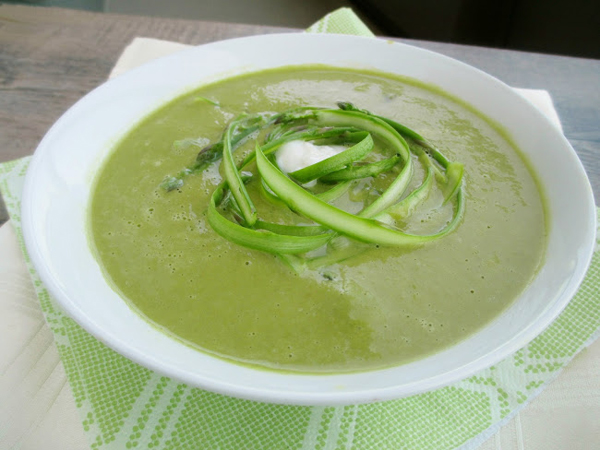 Hot or Cold Asparagus Soup