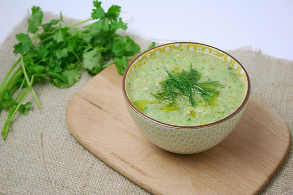 Chilled Spanish White Gazpacho