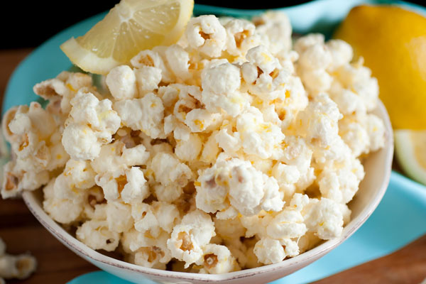 White Chocolate Lemon Popcorn