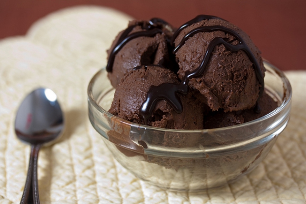 Chocolate Brownie Ice Cream