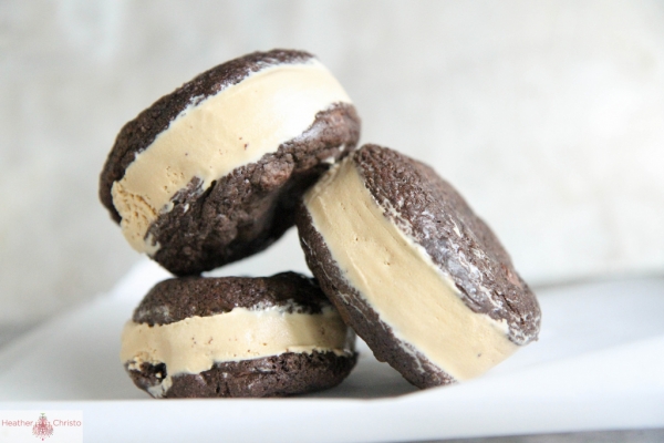 Coffee Ice Cream Sandwiches