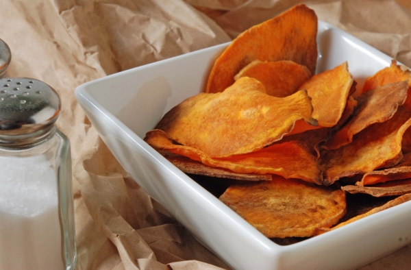 Baked Sweet Potato Chips