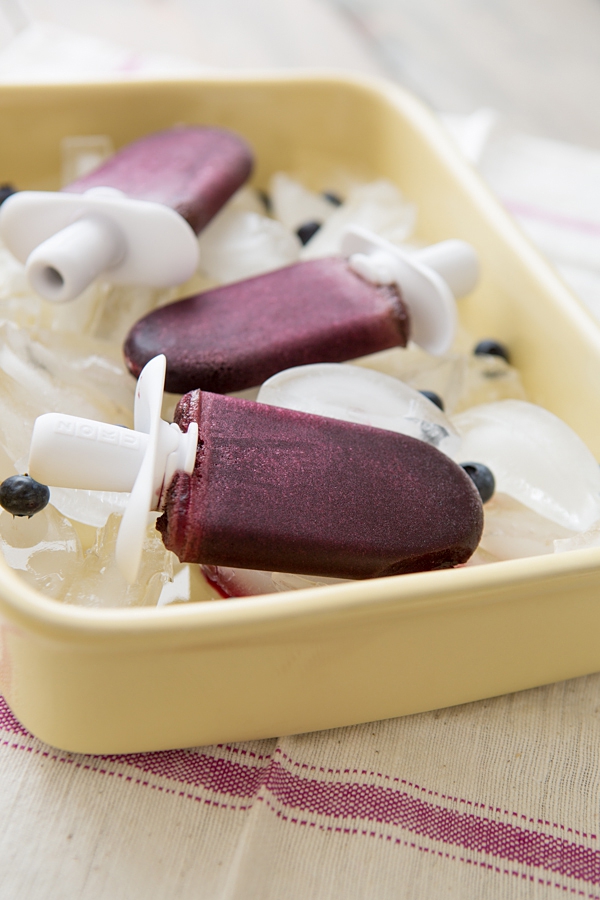 Blueberry Kale Pops