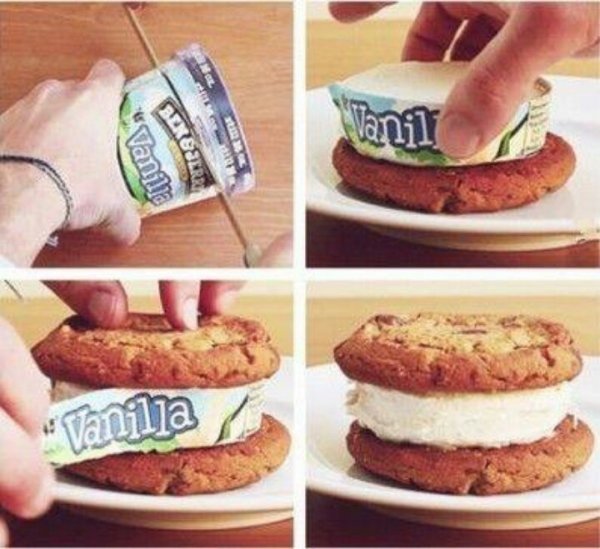 Super Quick & Easy Ice Cream Sandwiches