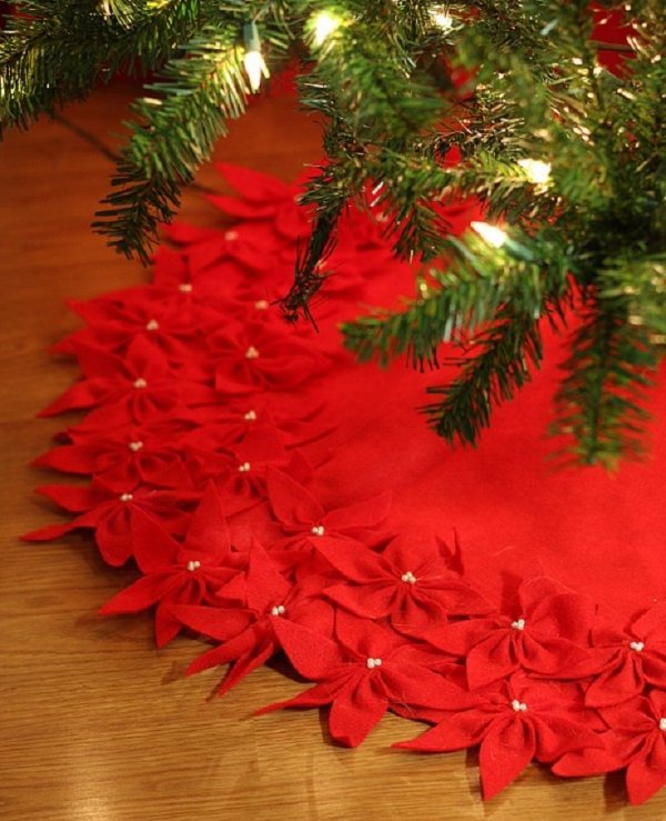 Red Poinsettas