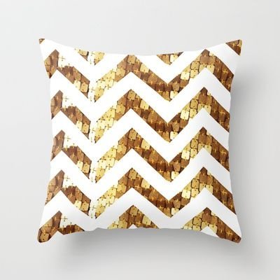 Gold Sequin Chevron