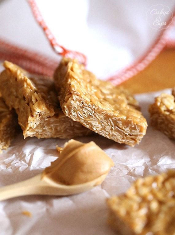 Peanut Butter Oat Bars