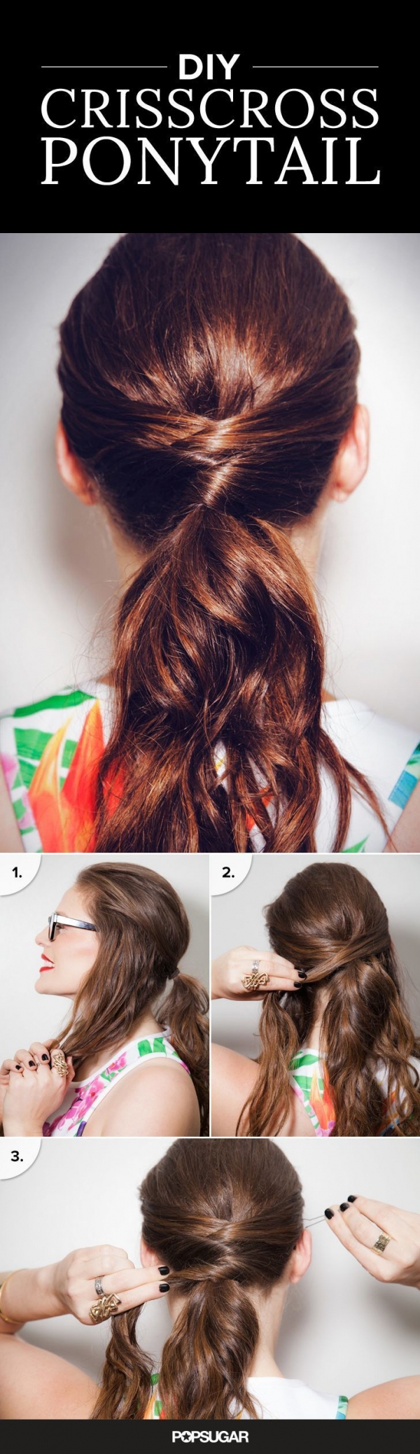 Criss-cross Ponytail