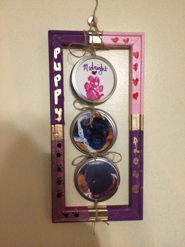 Turn Lids into Super Cute Picture Frames