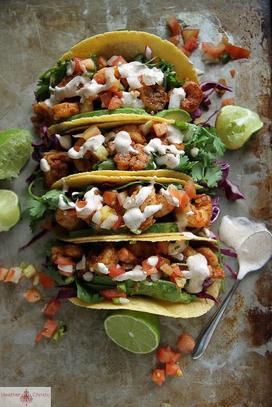 Chipotle Lime Shrimp Tacos