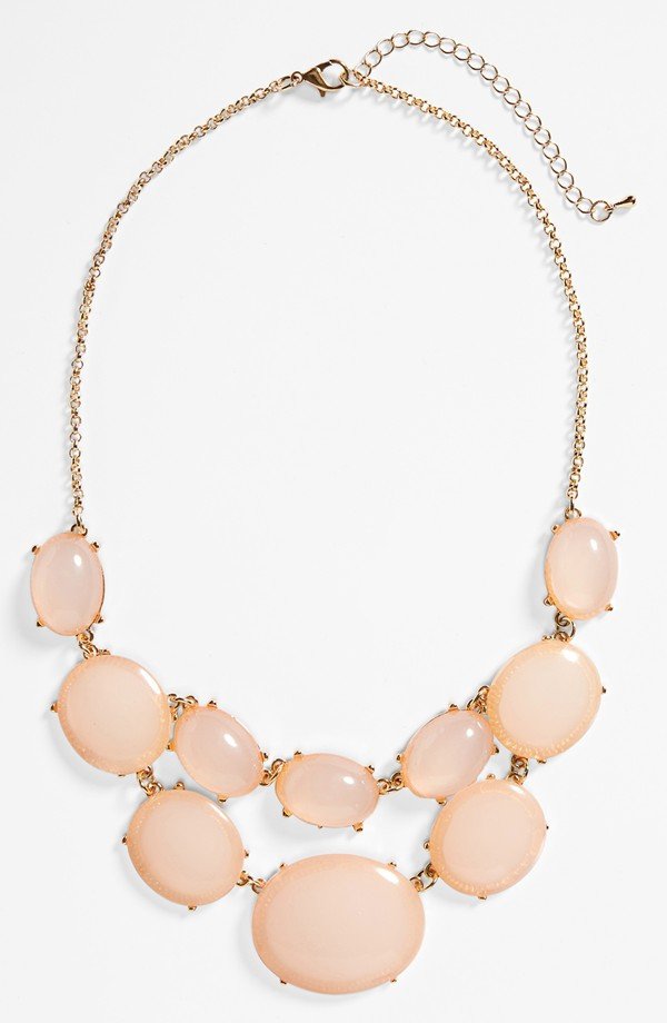 Cabochon Statement Necklace