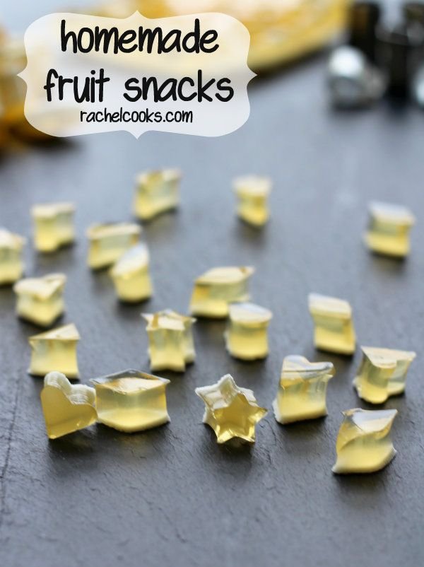 Homemade Fruit Snacks